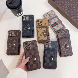 大人気 LOUIS VUITTON ルイヴィトン iPhone 16/16 Pro/16 Pro Max/15/15 Pro/15 Pro Max/14/14 Pro/14 Pro Max/13/13 Pro Max/12 ケース ブランド バックポケット付き携帯カバ ー [#case20240808]