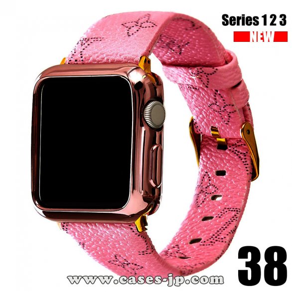 2021 人気 LOUIS VUITTON / ルイヴィトン Apple Watch Series 1/2/3/4/5 バンド 腕時計交換バンド 男女兼用[#case2021030412]